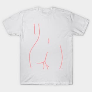 Butt Outline T-Shirt